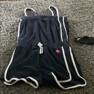 A cute pool coverup// romper